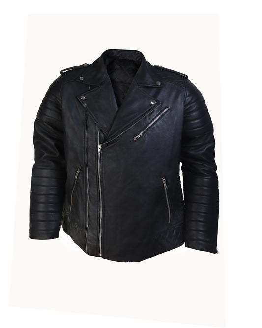 Obsidiian Night Biker Jacket