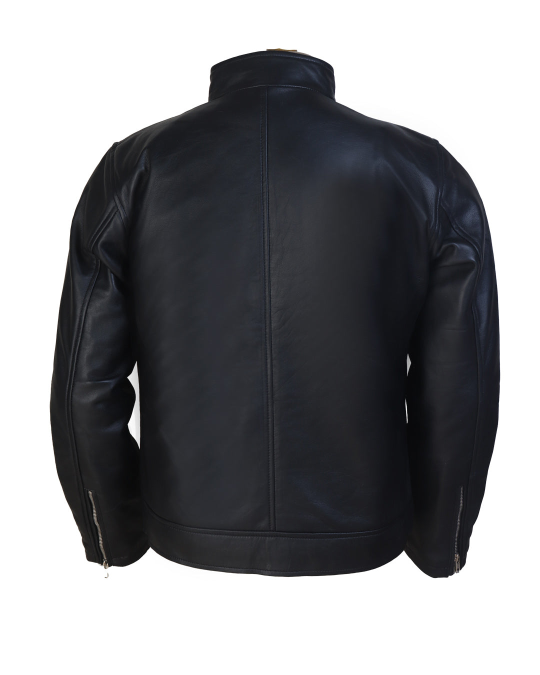 Men's Black Moto Racer Jacket
