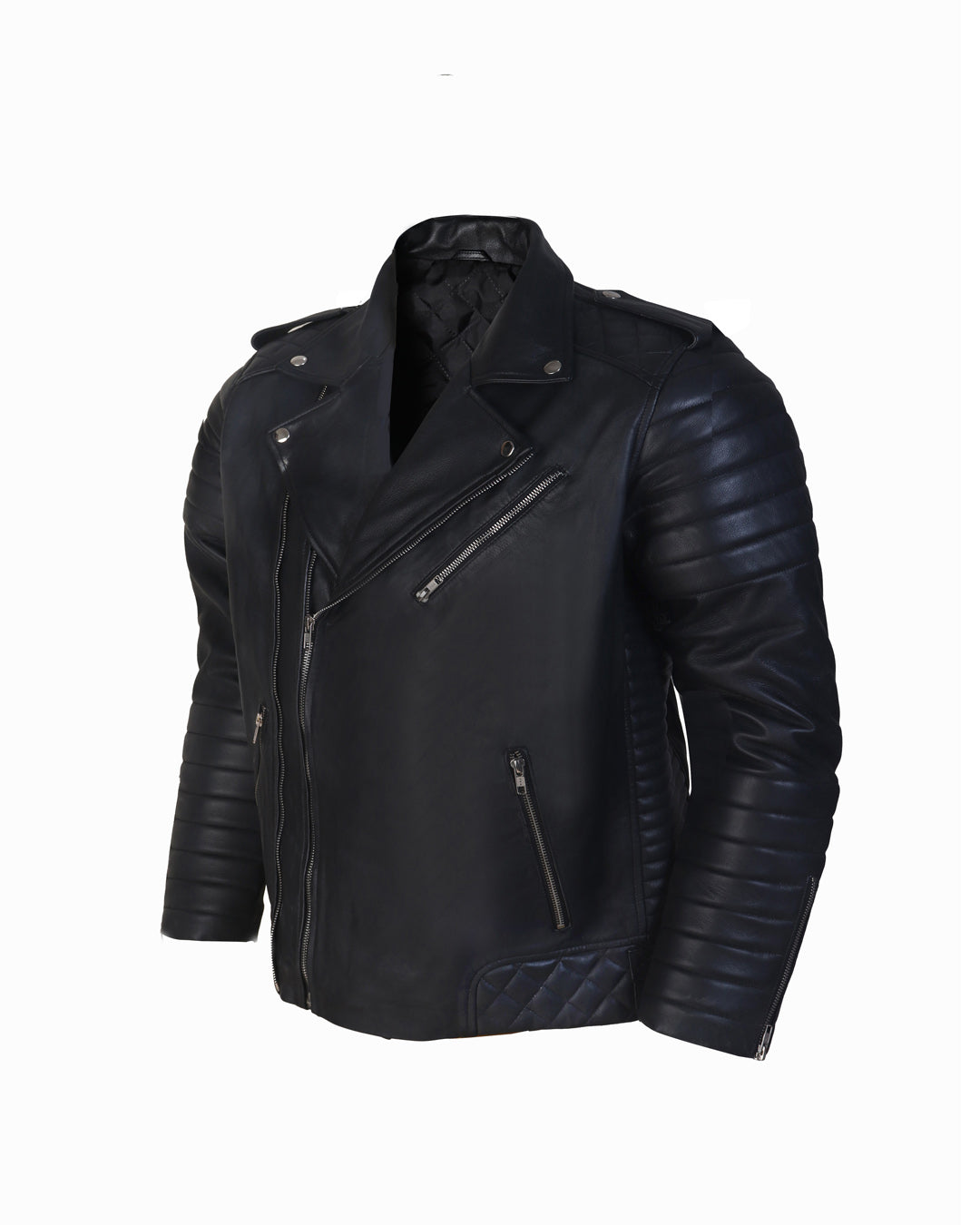 Obsidiian Night Biker Jacket