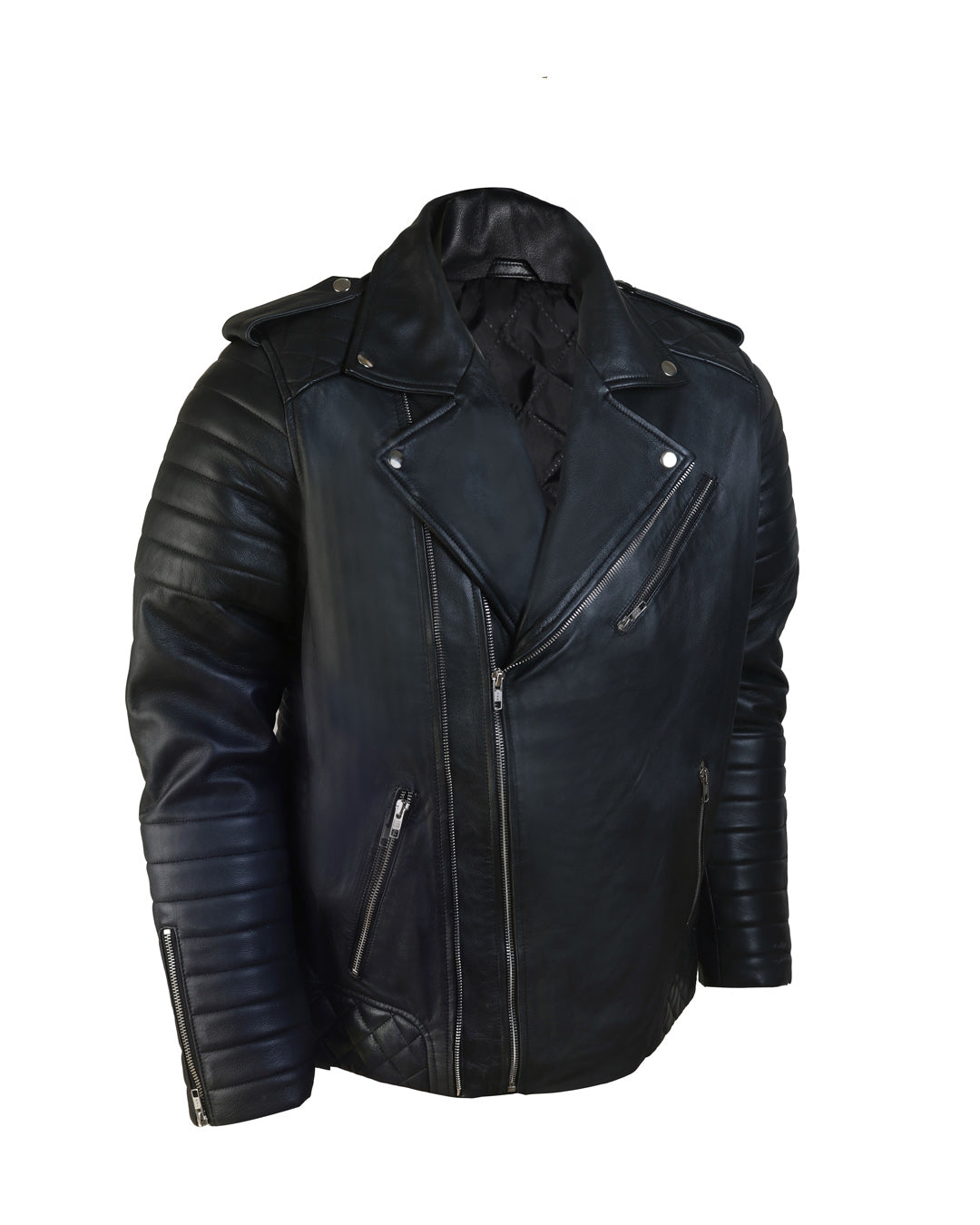 Obsidiian Night Biker Jacket